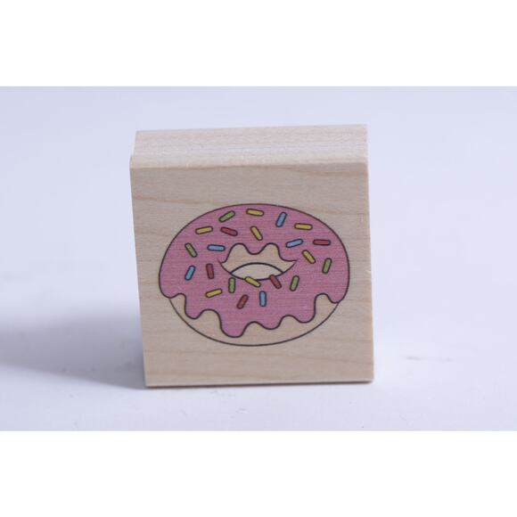 Doughnut, Message Stamp, Card Making - Picture 1 of 2